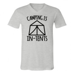 Unisex V-Neck Jersey Tee