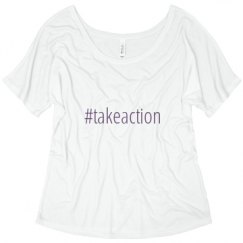 Ladies Flowy Slouchy Tee