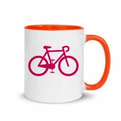 11oz Ceramic Mug with Color Inside