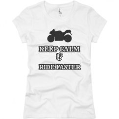 Ladies Slim Fit Basic Promo Jersey Tee