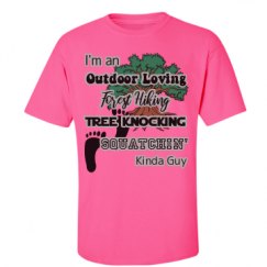 Unisex Ultra Cotton Safety Neon Crewneck Tee