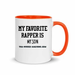 11oz Ceramic Mug with Color Inside