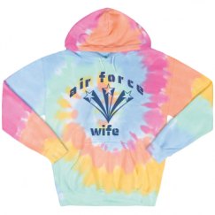 Unisex Tie-Dye Fleece Hoodie