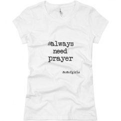 Ladies Slim Fit Basic Promo Jersey Tee