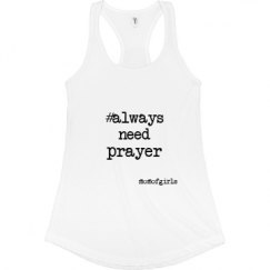 Ladies Slim Fit Racerback Tank Top