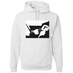 Black&White Figure Hoodie