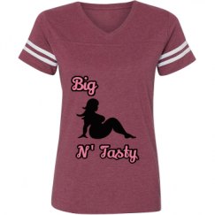 Ladies Relaxed Fit Vintage Sports Tee