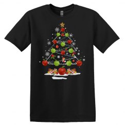 Apple Lover Cool Apple Christmas Tree Xmas Costume