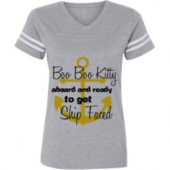 Ladies Relaxed Fit Vintage Sports Tee