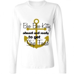 Ladies Relaxed Fit Basic Long Sleeve Tee