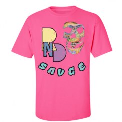 Unisex Ultra Cotton Safety Neon Crewneck Tee