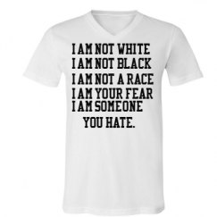 Unisex V-Neck Jersey Tee