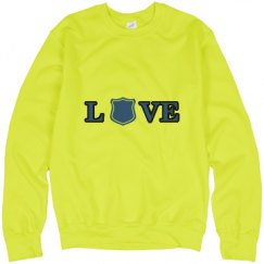 Unisex Neon Crewneck Sweatshirt