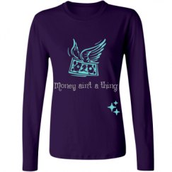 Ladies Relaxed Fit Basic Long Sleeve Tee