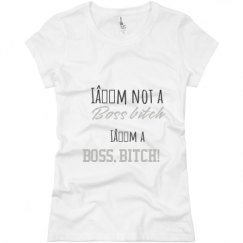 Ladies Slim Fit Basic Promo Jersey Tee