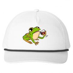 Snapback Five-Panel Rope Hat