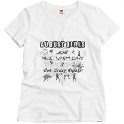 August Birthday Girl (dark)