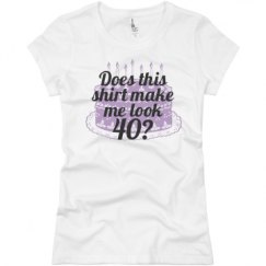 Ladies Slim Fit Basic Promo Jersey Tee