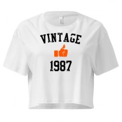 Ladies Festival Cali Crop Top Tee