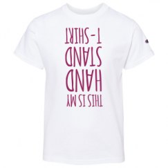 Youth Champion Short Sleeve Tagless Tee