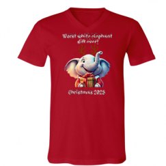 Unisex V-Neck Jersey Tee