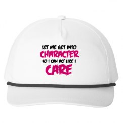 Snapback Five-Panel Rope Hat