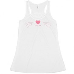 Ladies Flowy Racerback Tank