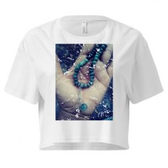 Ladies Festival Cali Crop Top Tee