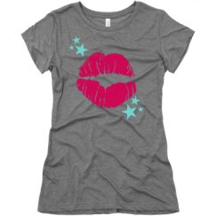Ladies Slim Fit Super Soft Triblend Tee