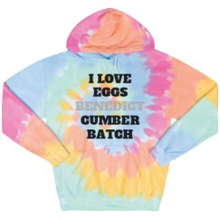 Unisex Tie-Dye Fleece Hoodie