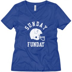 Ladies Relaxed Fit V-Neck Tee