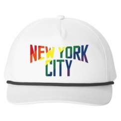 Snapback Five-Panel Rope Hat