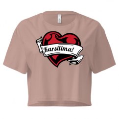 Ladies Festival Cali Crop Top Tee