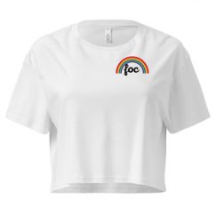 Ladies Festival Cali Crop Top Tee