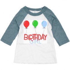 Toddler 3/4 Sleeve Raglan Tee
