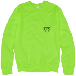 Unisex Neon Crewneck Sweatshirt