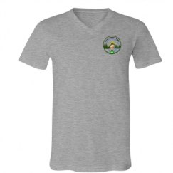 Unisex V-Neck Jersey Tee