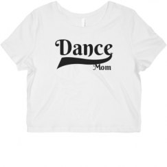 Ladies Slim Fit Crop Top Tee