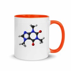 11oz Ceramic Mug with Color Inside