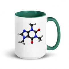 15oz Ceramic Mug with Color Inside