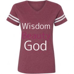 Ladies Relaxed Fit Vintage Sports Tee