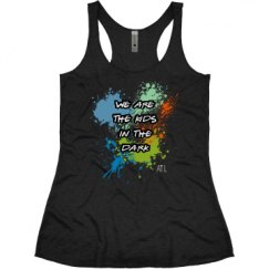Ladies Slim Fit Super Soft Racerback Triblend Tank