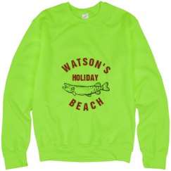 Unisex Neon Crewneck Sweatshirt