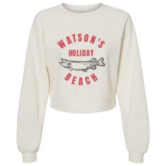 Women's Raglan Pullover Fleece