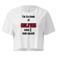 Ladies Festival Cali Crop Top Tee