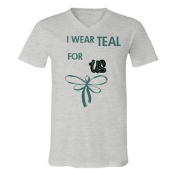 Unisex V-Neck Jersey Tee