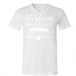 Unisex V-Neck Jersey Tee