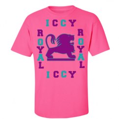 Unisex Ultra Cotton Safety Neon Crewneck Tee