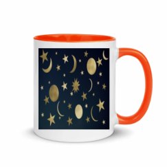 11oz Ceramic Mug with Color Inside
