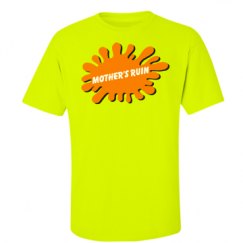 Unisex Ultra Cotton Safety Neon Crewneck Tee